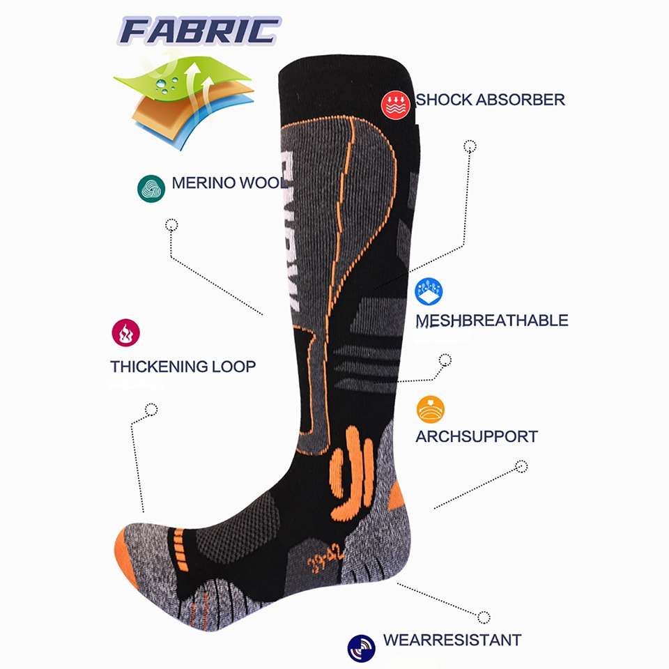 Loogdeel High Quality Merino W - огляд і ціна Wool Hiking Sock