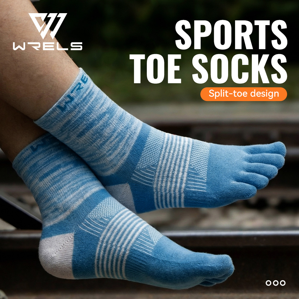 WRELS 1/2/3 Pair Five Finger S - огляд і ціна Wool Hiking Sock