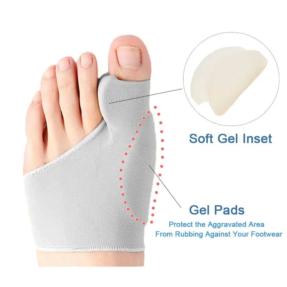 1/2Pair Toe Separator Hallux V - огляд і ціна Ankle Brace Sock