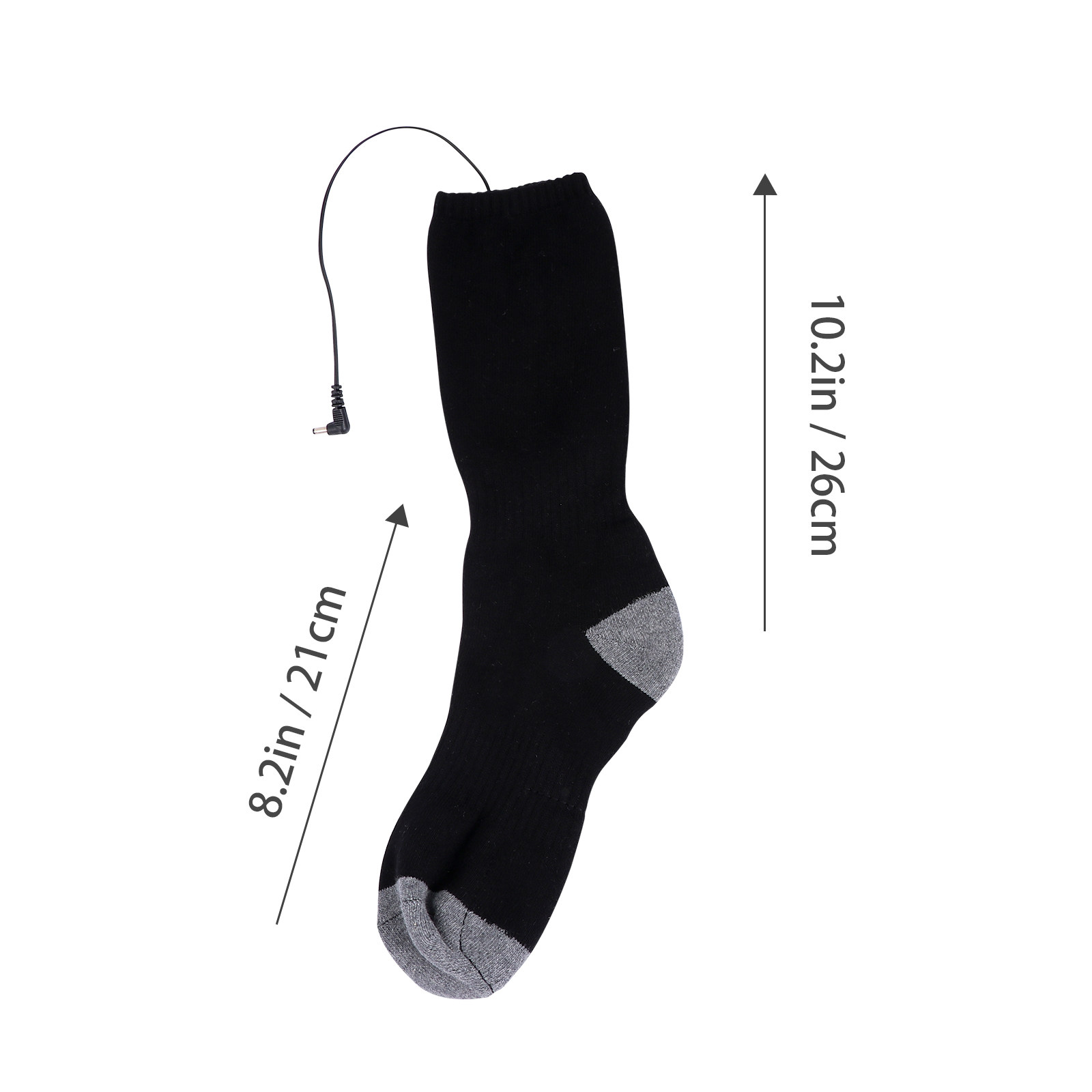 1Set Heated Socks Warm Feet El - огляд і ціна Thermal Sock Winter