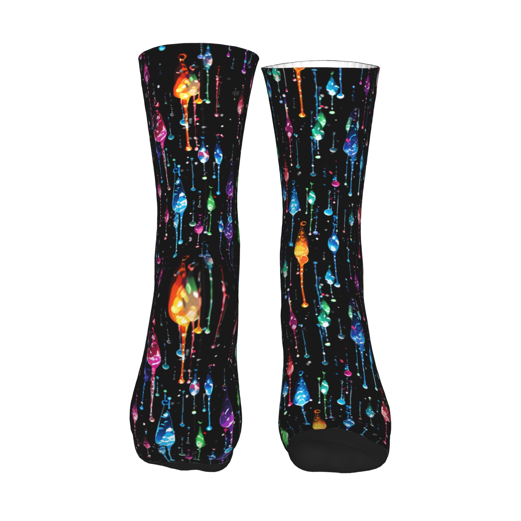 Dripping Rainbow Liquid Patter - огляд і ціна Dress Sock Men