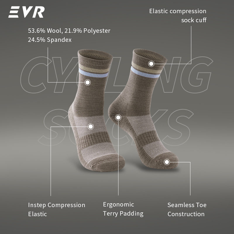 EVR Autumn Winter Merino Wool  - огляд і ціна Wool Hiking Sock